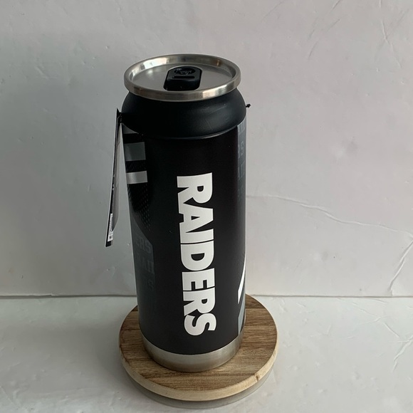 Las Vegas NFL Raiders 16 oz Tumbler Stainless Steel Igloo Can New - Picture 2 of 8